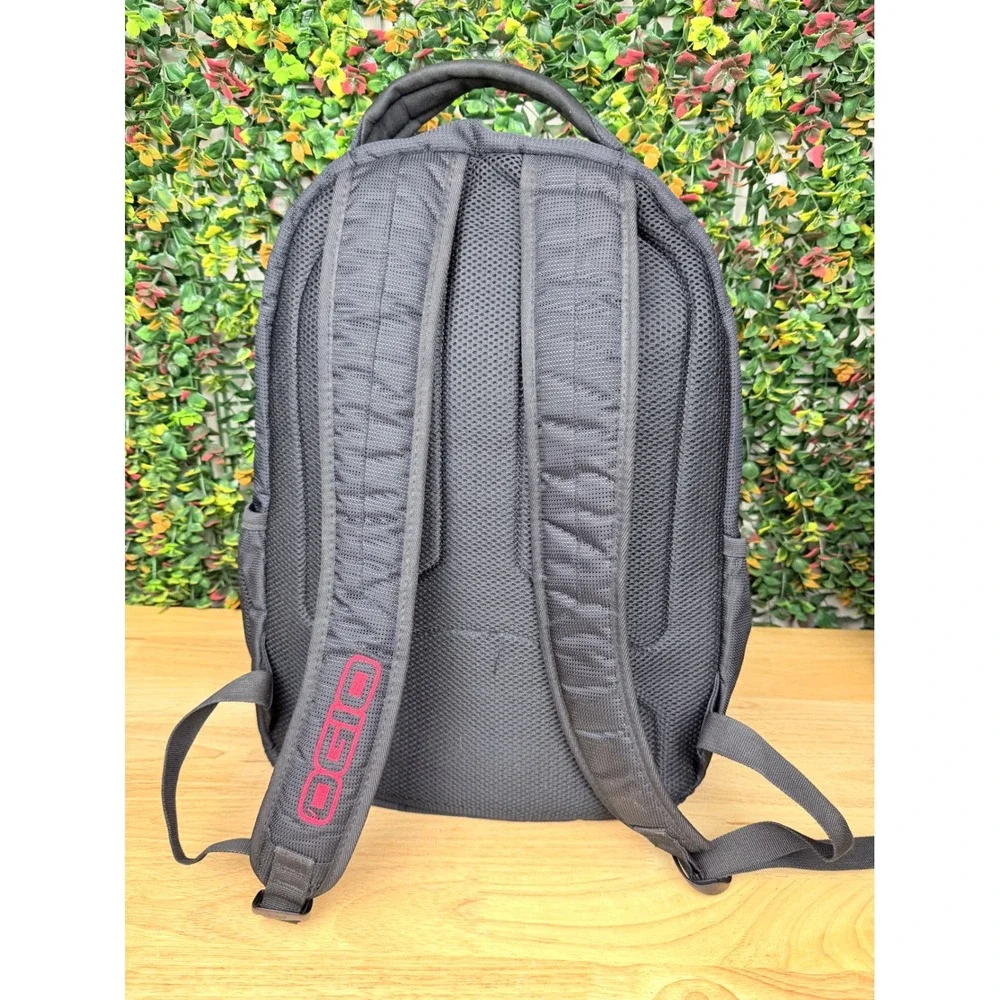 Ogio Bandit Backpack Unisex One Size Black Tech Laptop Travel Bookbag 17
